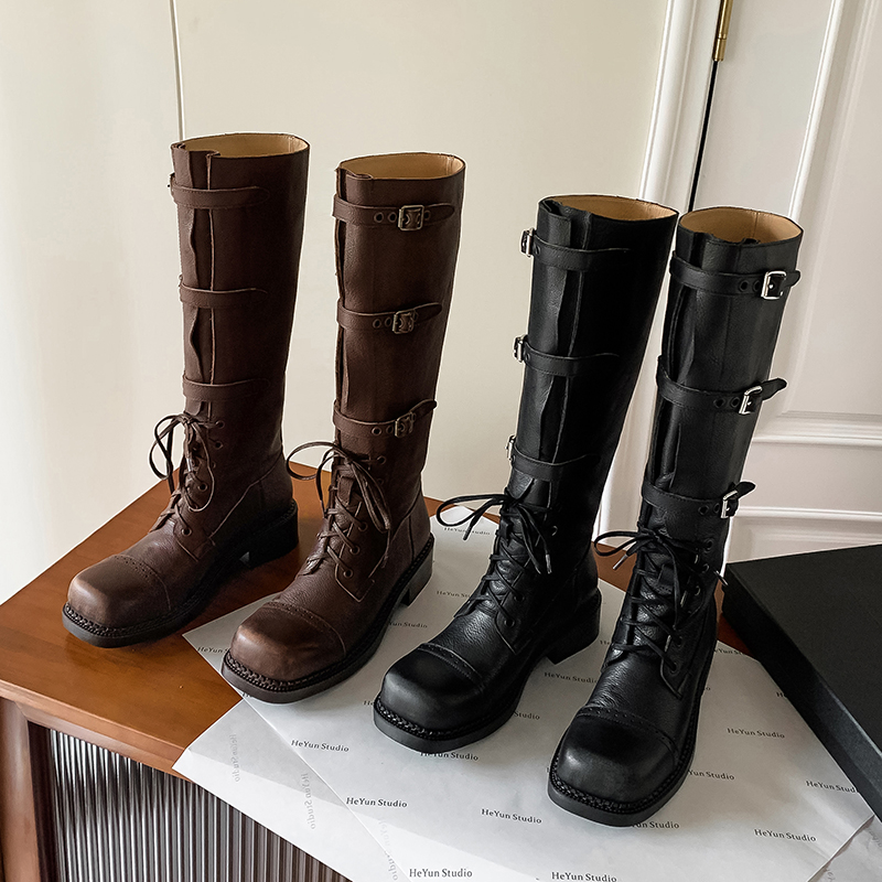 Arden Furtado 여성용 정품 가죽 니하이 부츠 - Leather Classic Strap 리뷰 및 가격