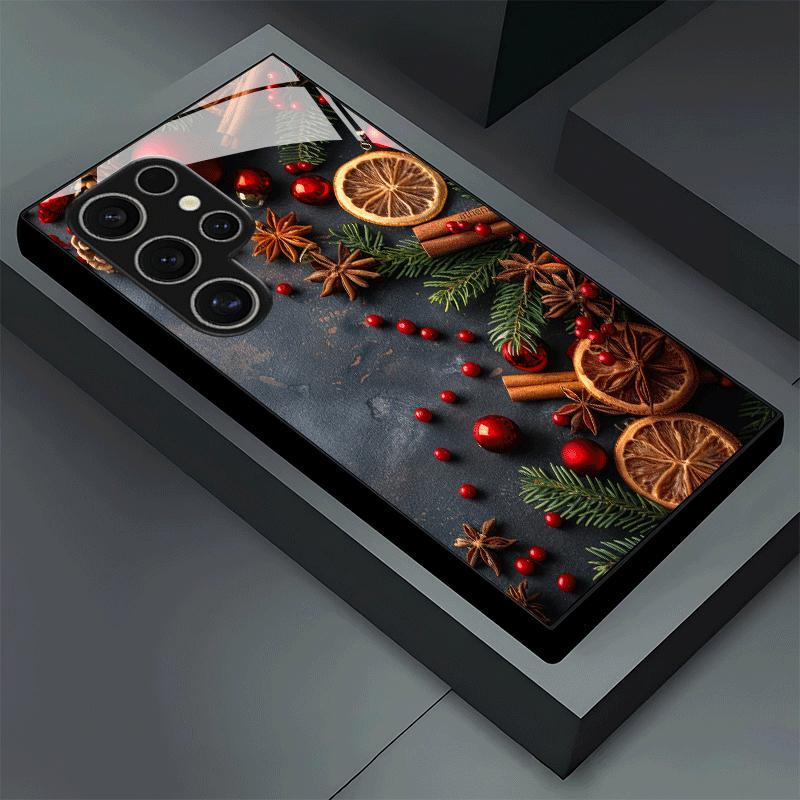 크리스마스 장식 디자인의 전기 도금 처리된 유리 소재  - Samsung Galaxy S24 리뷰 및 가격