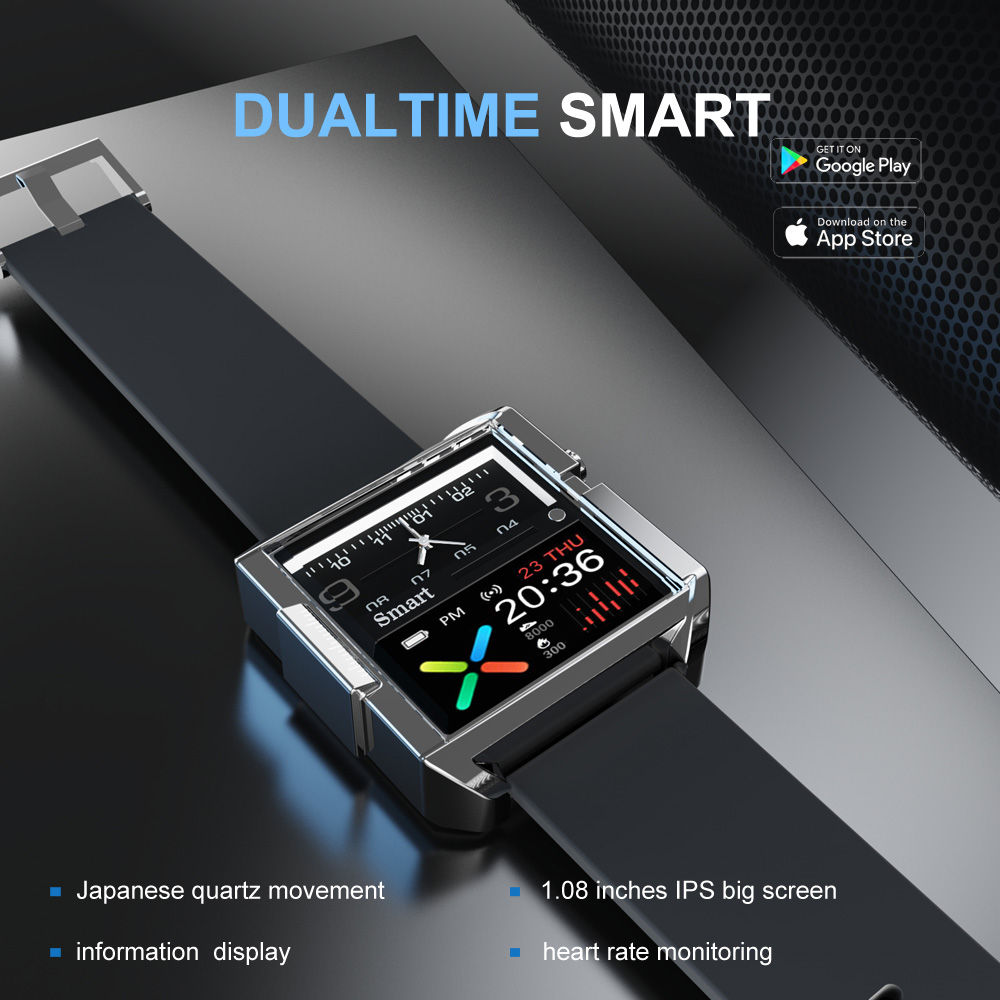 T9 하이브리드 스마트워치, 심박수 혈압 모니터, 방수 - Smartwatch Custom 리뷰 및 가격